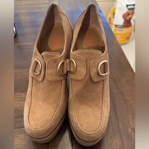 KORS Michael Kors Dusty Laced Pump Vintage Platform Heels Bootie 10M